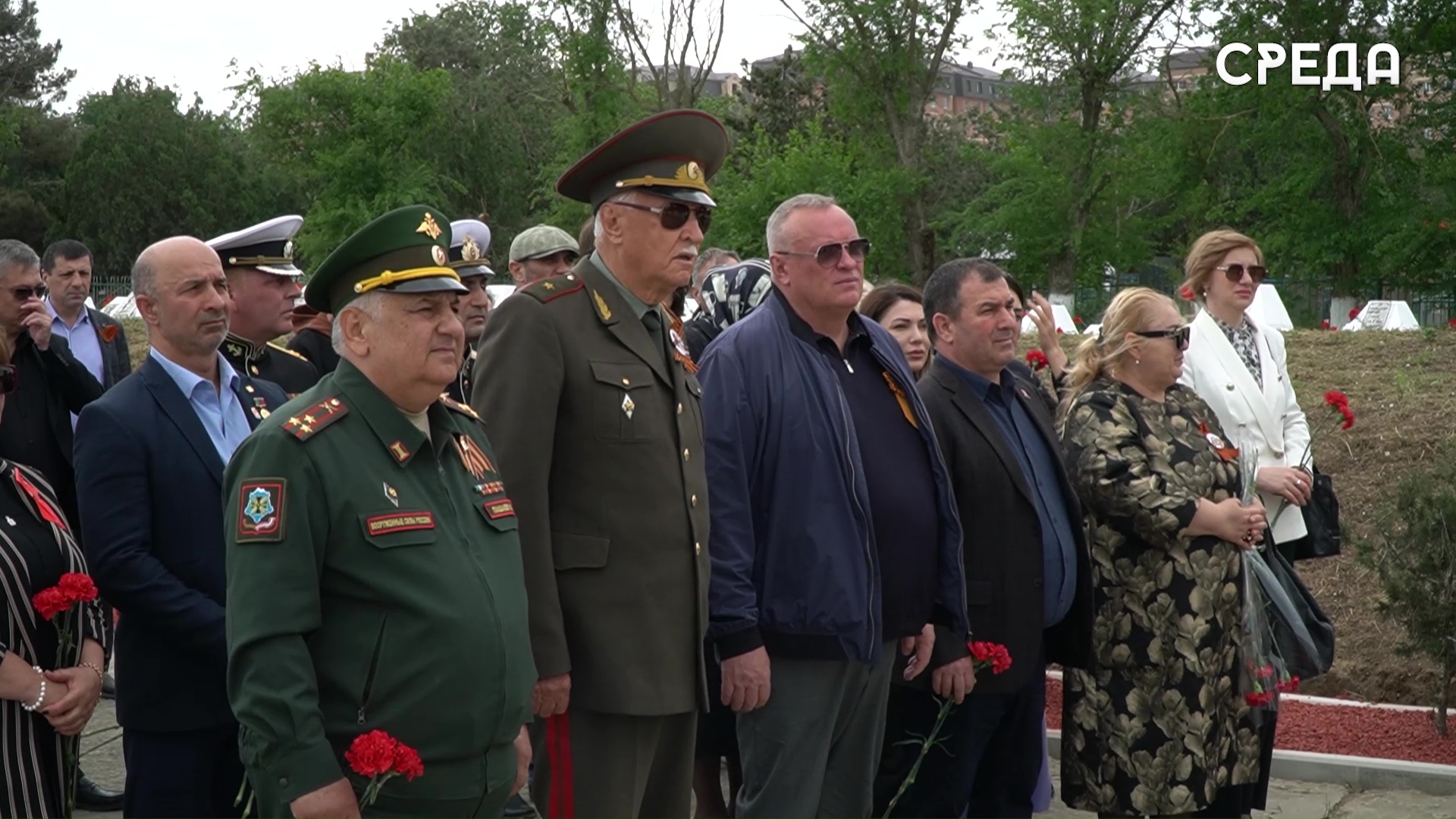 Автопробег «Знамя Победы» завершился в Каспийске
