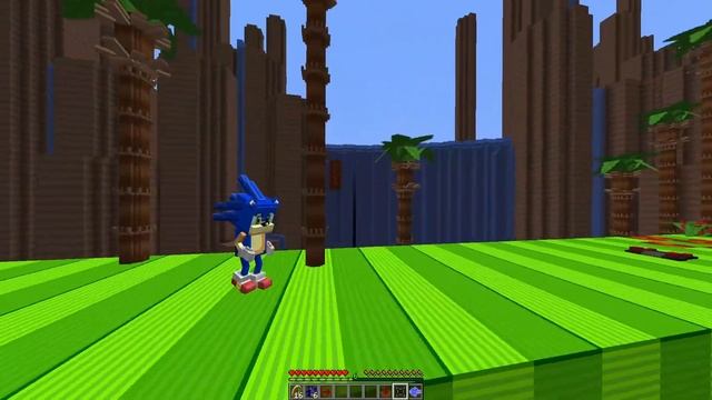 I recreated Sonic Generations in Minecraft!