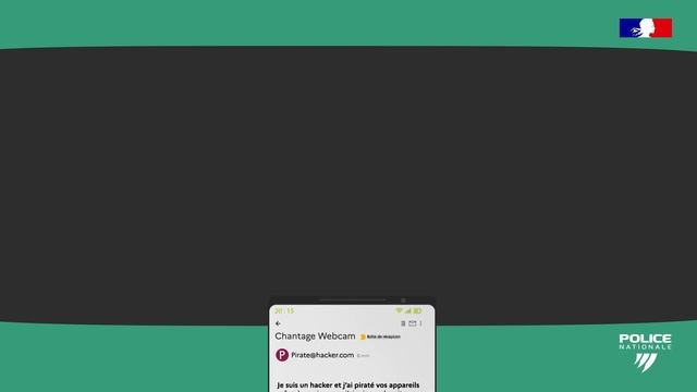 Le chantage à la webcam