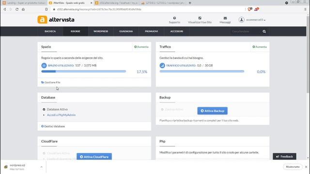Migrazione WordPress da locale ad hosting