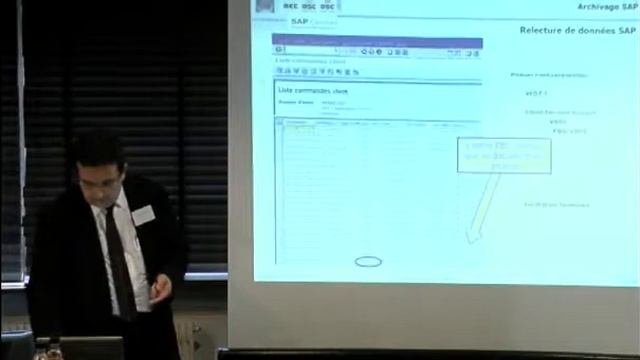 Séminaire De TJC Et OXYA: L'archivage Des Systèmes D'information Sous SAP