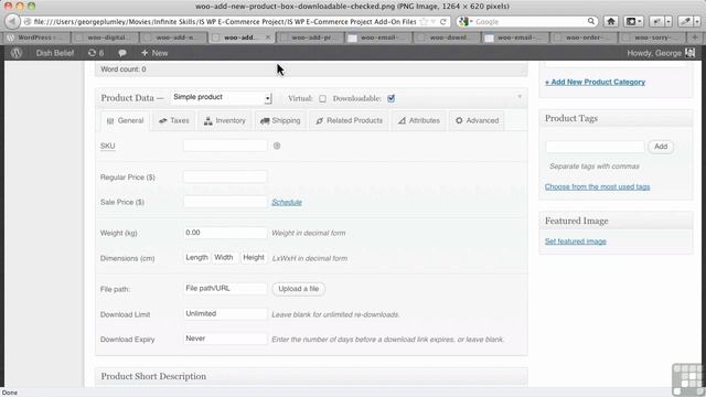 WordPress for E-Commerce - 58/132  - Woo Commerce Digital Downloads