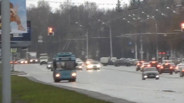 11 11 2023  уфа. проспект октября гдк  дежневский мост над ржд путями. дорога в черниковку. 1 часть
