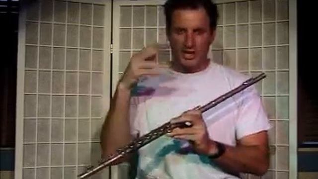 Flute Lesson - How to play the A note with fingering