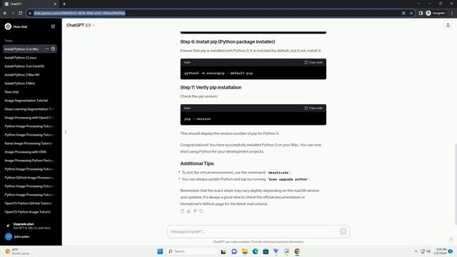 install python 3 on mac