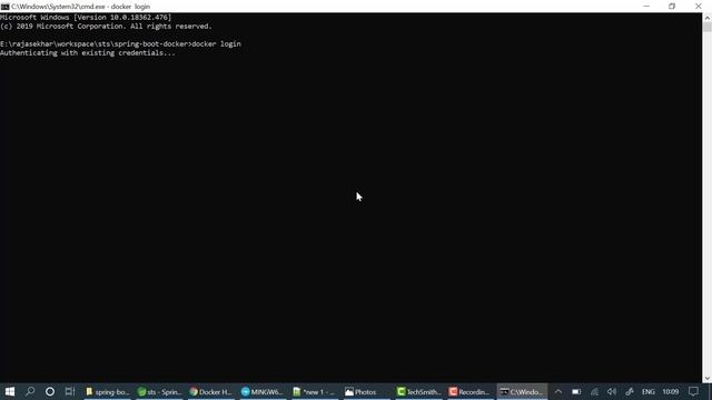 Docker - Pushing and Pulling Docker Image to Docker Hub | RAJASEKHAR REDDY | coding trainer