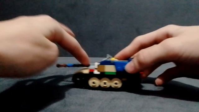 Танк из лего моей фантазии НТ-62пт Дракула (обзор)