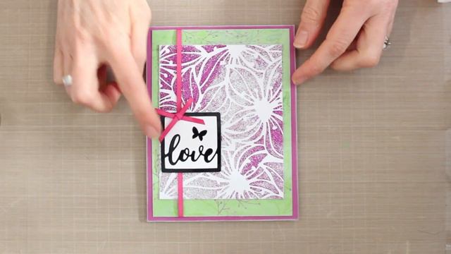 Saturday With Sara #12: Stunning Stencils & Sparkle Texture Paste | PaperWishes.com