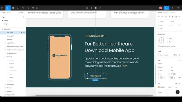 How to Create a Landing Page in Figma | Part II | Figma Tutorial