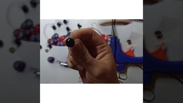 Крепление ресниц на глазки игрушкам