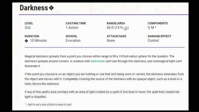 Warlock Spell Analysis: D&D