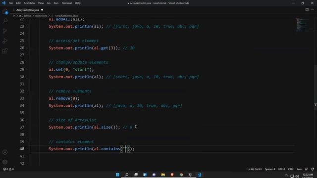 ArrayList Example in Java | Collection Framework | Java Collections | Java Tutorial For Beginners