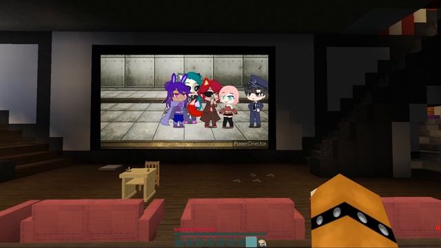 Minecraft FNAF: Sister Location reacts to FNAF Gacha life! (Minecraft Roleplay)