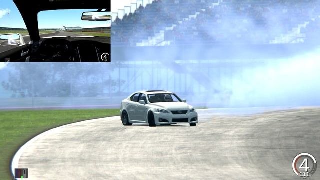 Assetto Corsa  Replay  Lexus ISF drift silverstone 1080P60