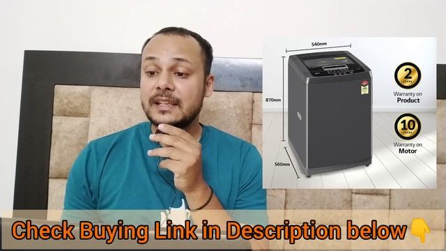 LG 7.5 Kg 5 Star Smart Inverter Fully-Automatic Top Load Washing Machine (T75SKMB1Z)