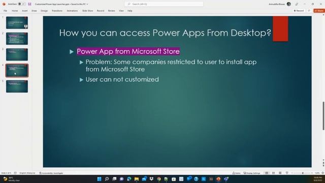 Power Apps Launcher