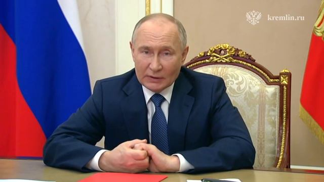 Владимир Путин. Совещание с постоянными членами Совета Безопасности 13 мая 2024 года