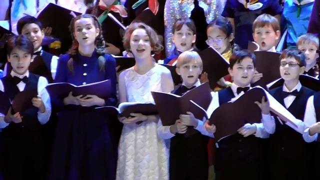 Зимняя сказка Детский хор России Кремль 27.12.17