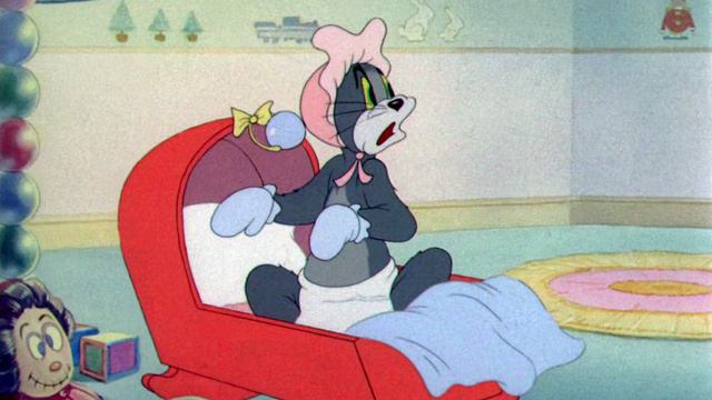 Том и Джерри – 12 серия – Крошка-кисуля / Tom and Jerry (1943 год)