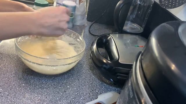 Безглютеновые вафли в вафельнице