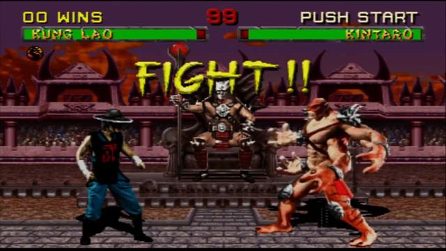 Mortal Kombat 2 - Kung Lao vs. Kintaro