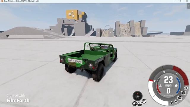 BeamNG drive by gitg yes tast the hmv