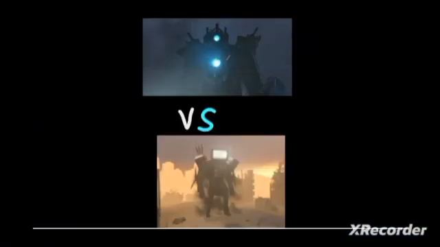 VT man VS Мега камера Титан