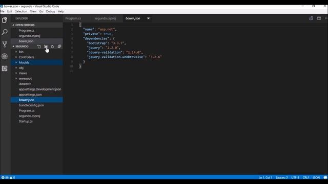 Video aula com .Net Core, MySQL, Docker, VSCode