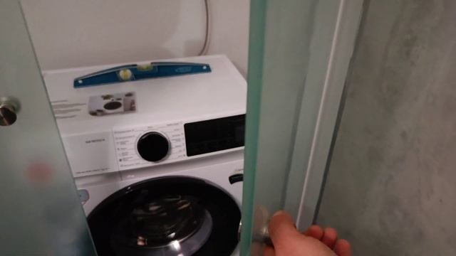 Установка стиральной машиныоригинальное  место для стиральной машины но не практично ??