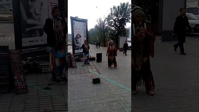 Индейцы с Эквадора в Перми!
