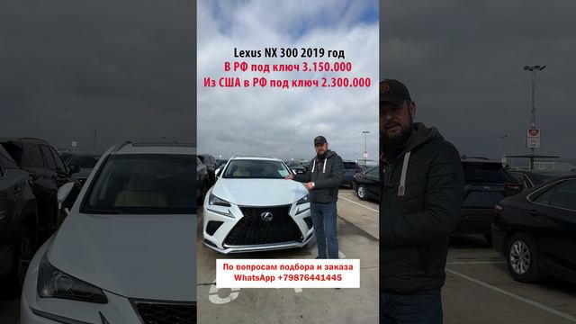Lexus NX 300 авторынок Caucasus Грузия. Подобрать или заказать авто  из США +79876441445