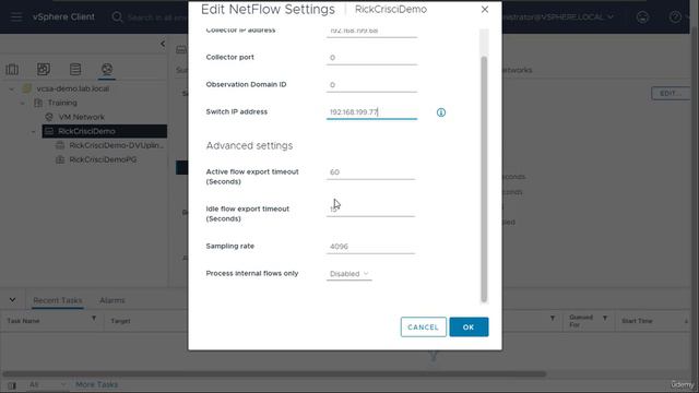 24. Demo Configure Netflow