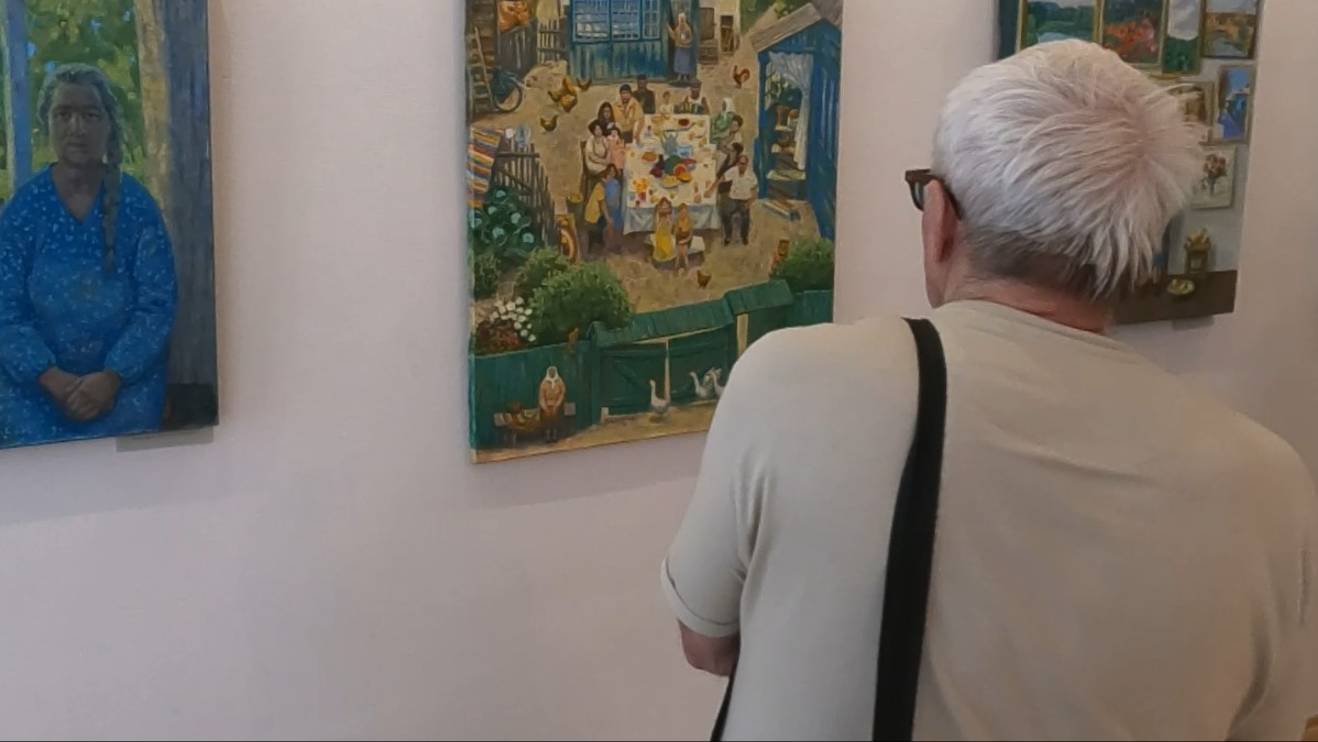 В Самаре открылась выставка картин "Семья вместе и душа на месте"