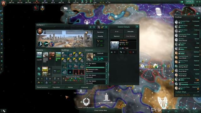 Stellaris 2.2.2 x5 Crisis Endgame start date 2250 Part 12 (partial playthrough)