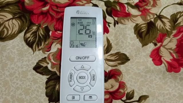 Gree DC inverter AC (fairy) wifi model remote complete settings/functions in urdu/hindi