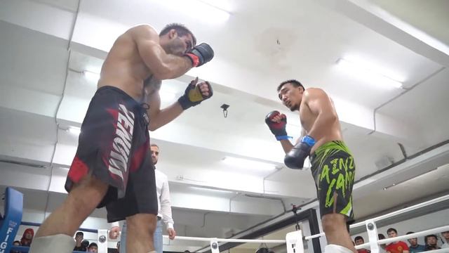 Узумгаджиев Давуд vs Бакытбеков Алтынбек Чемпионский бой на 85 кг