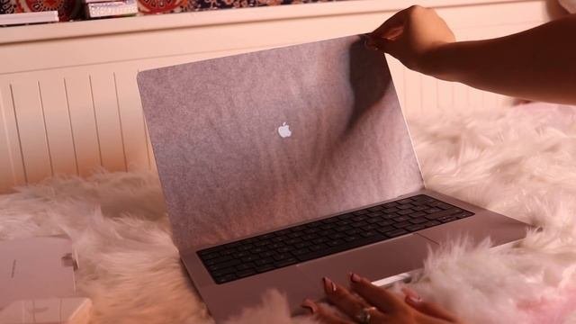 UNBOXING MACBOOK M1 PRO 14'' (silver) ASMR?