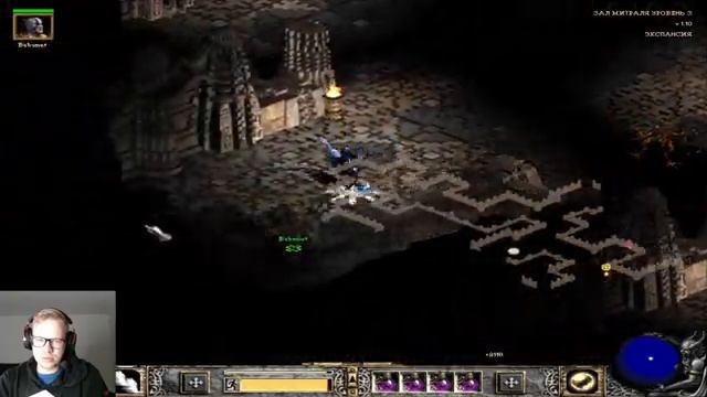 Barbarian and Paladin Diablo 2 Underworld All Difficulties