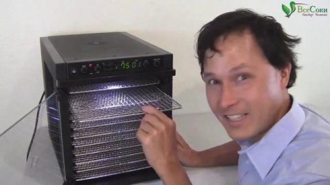 Обзор дегидратора (сушилки) Sedona Express SD-6280 и 6780