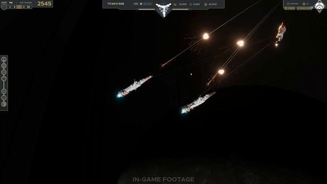 FALLING FRONTIER  - Hano Ship Combat Reveal  - New SPACE STRATEGY Game 2023