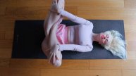 Yoga for Relaxation — Legs Stretch #fashion #style #outfit #Girl #yoga #Sexy