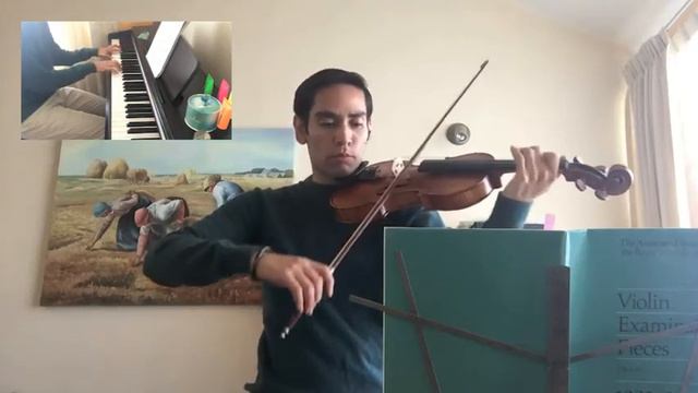 Schubert The Millers Flowers  Des Müllers Blumen arr. ABRSM 1993-1994 Violin Grade 2 B2