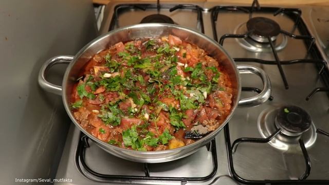 Lezzetiyle Farklı Patlıcanlı Harika Bir Menü/Akşama Ne Pişirseme Enfes Bir Menü/Seval Mutfakta