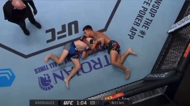 Christian Rodriguez v. Joshua Weems | Anaconda Choke Breakdown | UFC Vegas 63