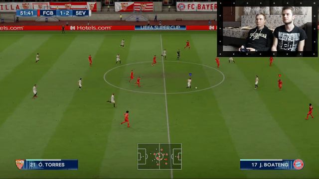 Бавария - Севилья. Суперкубок УЕФА. FIFA20
