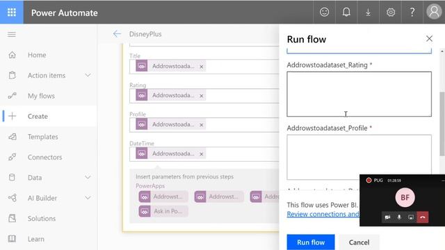 Greg McMurray Teaches Power BI Streaming Data, Power Automate (Flow), & PowerApps - November 2019