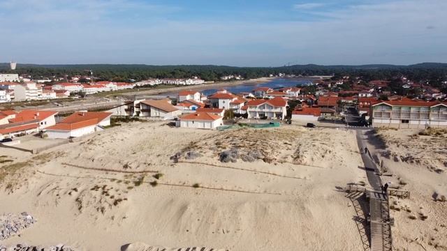 2021 11  -  Mimizan vue dune plage en hiver