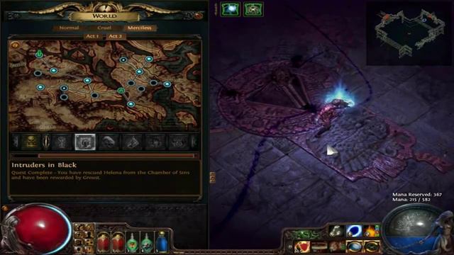 Path of Exile | Molten Strike Build | Alira, Kraityn, Oak and Vaal Kill | Merciless Difficulty
