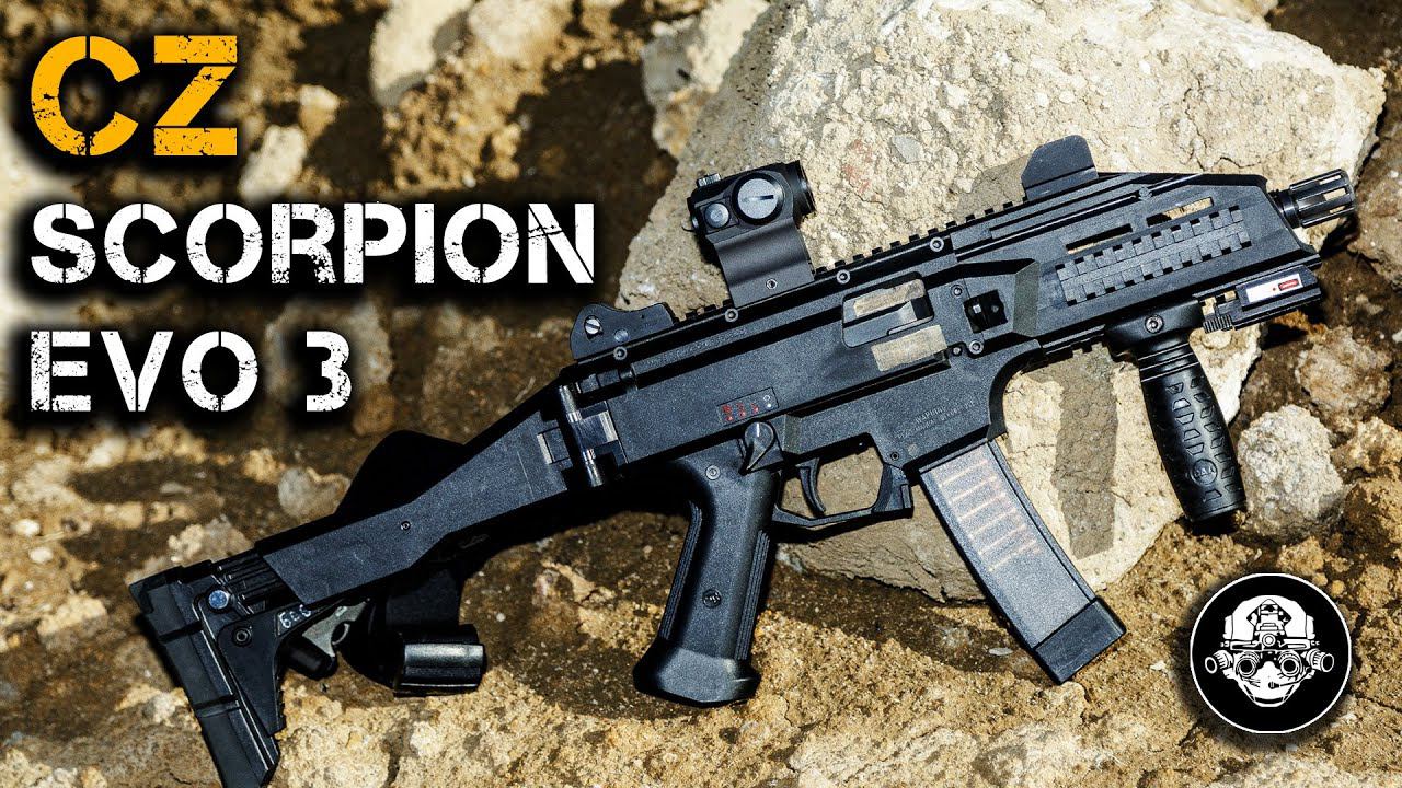 Супер пистолет-пулемет CZ SCORPION EVO 3! Эксклюзивный обзор! Оружие элитного спецназа!