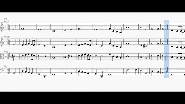 Strings Score : Yesterday - The Beatles